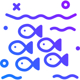 Fish bank icon