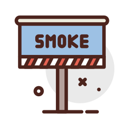 rookgebied icoon
