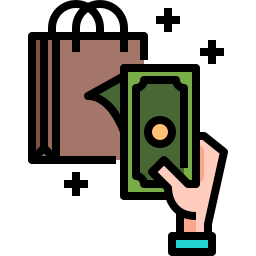 Cash payment icon