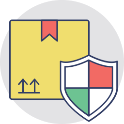 Delivery insurance icon