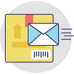 Postal delivery icon