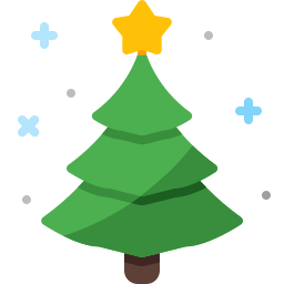 Christmas tree icon