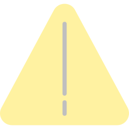 Danger sign icon