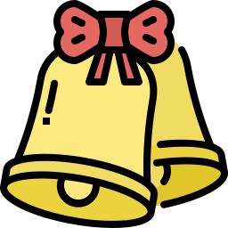 Christmas bell icon