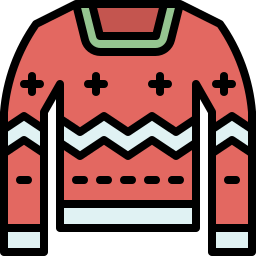 Christmas sweater icon