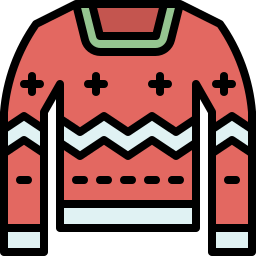Świąteczny sweter ikona