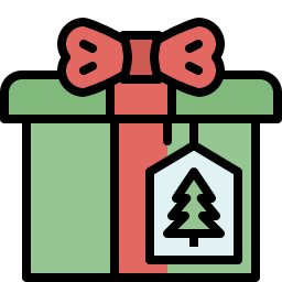 Gift box icon