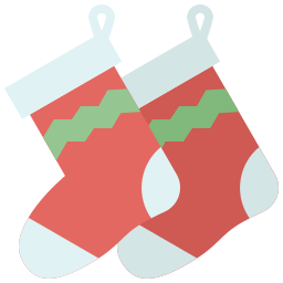 Рождественский носок иконка