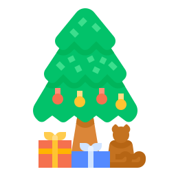 Christmas tree icon