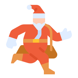 Санта Клаус иконка