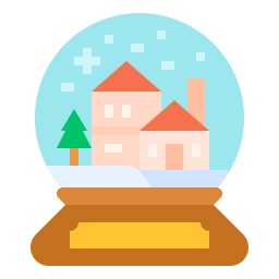 Snow globe icon