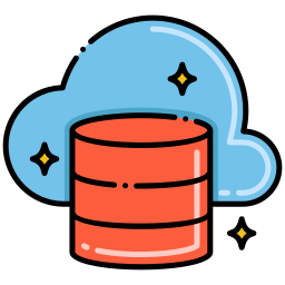 Cloud storage icon