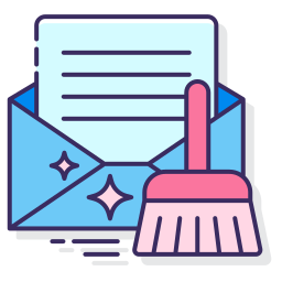 bandeja de entrada de correo icono