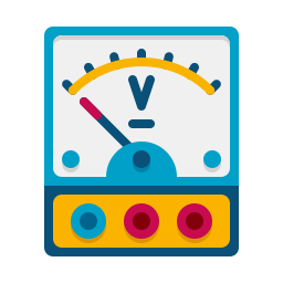 voltmeter icoon