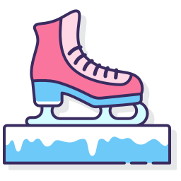 patins de gelo Ícone