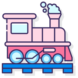locomotora de vapor icono