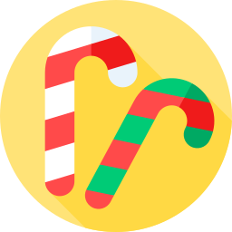 caramelle natalizie icona