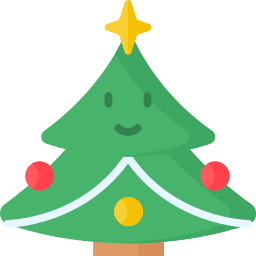 árbol de navidad icono