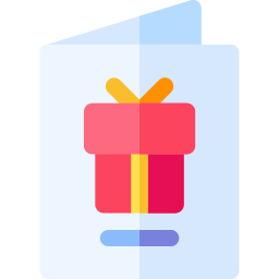 tarjeta de regalo icono