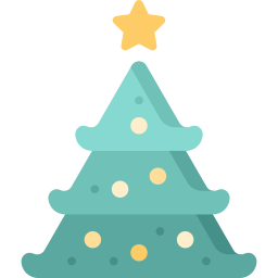 árbol de navidad icono