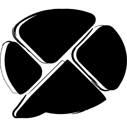 logotipo social esboçado do google buzz Ícone