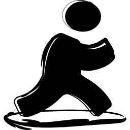 logotipo social esboçado da aim Ícone