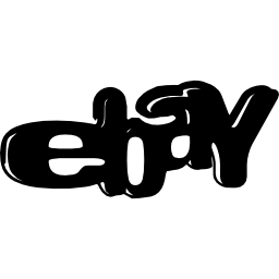 logotipo esbozado de ebay icono