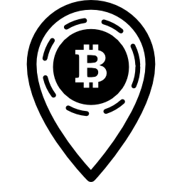 marcador de posición de bitcoin icono