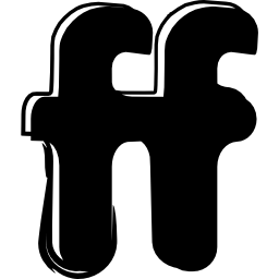 croquis du logo friendfeed Icône