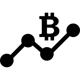 Bitcoin connect up graphic icon