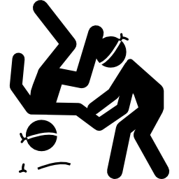 paralympisch judo icoon
