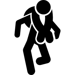 avontuurlijke sport silhouetten icoon