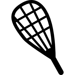 racchetta da squash icona