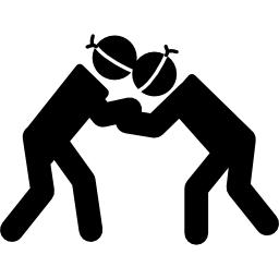paralympisches judo icon