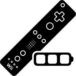 símbolo de status de bateria cheia do wii Ícone