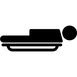 silhouette de squelette de sport olympique Icône