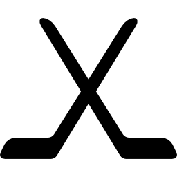 attrezzatura da hockey icona