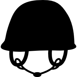 casco de jinete icono