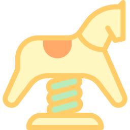 spring swing horse icon