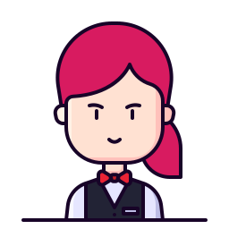 Waitress icon