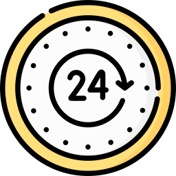 24 stunden lieferung icon