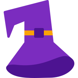 마녀 모자 icon