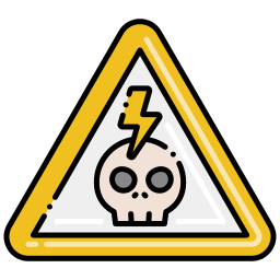 High voltage icon