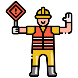 Road sign icon