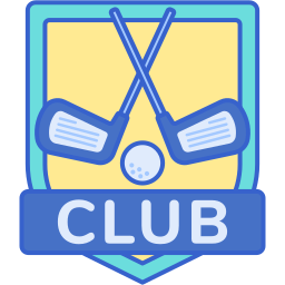 club di golf icona