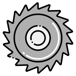 Saw tool icon