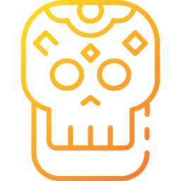 mexicaanse schedel icoon