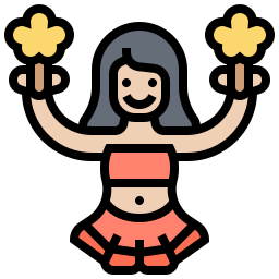 Cheerleader icon