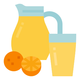 du jus d'orange Icône