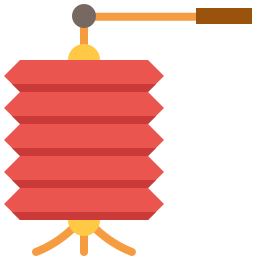 Chinese lantern icon